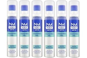 x6 Nuage Men Shaving Oil with Mentol 25ml