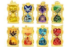 FUNKO Loungefly Harry Potter, klepsydra, emaliowana przypinka, 1 z 12 do kolekcjonowania, różne style, Harry Potter, emaliowane przypinki, urocza broszka kolekcjonerska, do plecaków i toreb, pomysł na