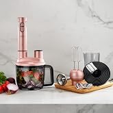 Sch&auml;fer Chef Blend Mega Blender Set-Rosegold