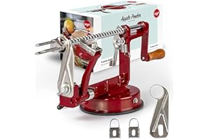 IKIGAI Epluche Manuel - Professionnel- Pèle-pommes Multifonctionnel - Eplucher Pelle Patate Automatique - Machine a éplucheur les Pommes de Terre