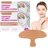 Zornesfalten-Pflaster 120 Stück – Mit Hyaluronsäure, 2,5x4 Cm | Anti-Falten-Patches Für Glattere Haut Um Den Mund