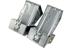 TRAILER PARTS4U p4U AL-KO Unterlegkeile + Halter Paar Hemmschuh verzinkt 1600 kg 120mm breit UK 36 Alko 243.373 244373 244.376 244376