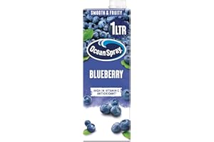 Ocean Spray Blueberry Juice Drink - 1L - Rich in Vitamin C - Naturally Sweetened Fruit Juice - High in Antioxidants - No Artificial Colours or Flavours