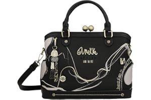 Anekke | Sac à main anses courtes Shodo | Sac femme avec bandoulière design original inspiration japonaise |