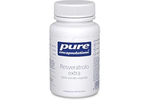 Pure Encapsulations - Resveratrolo Extra - Integratore Alimentare Ipoallergenico con Proprietà Antiossidanti e per il Supporto delle Funzioni Cardiovascolari - 30 Capsule