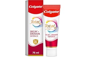 Colgate Total Active Prevention+ Decay + Erosion Defence Toothpaste 75ml, 3X More Effective At Fighting a Root Cause of Many 