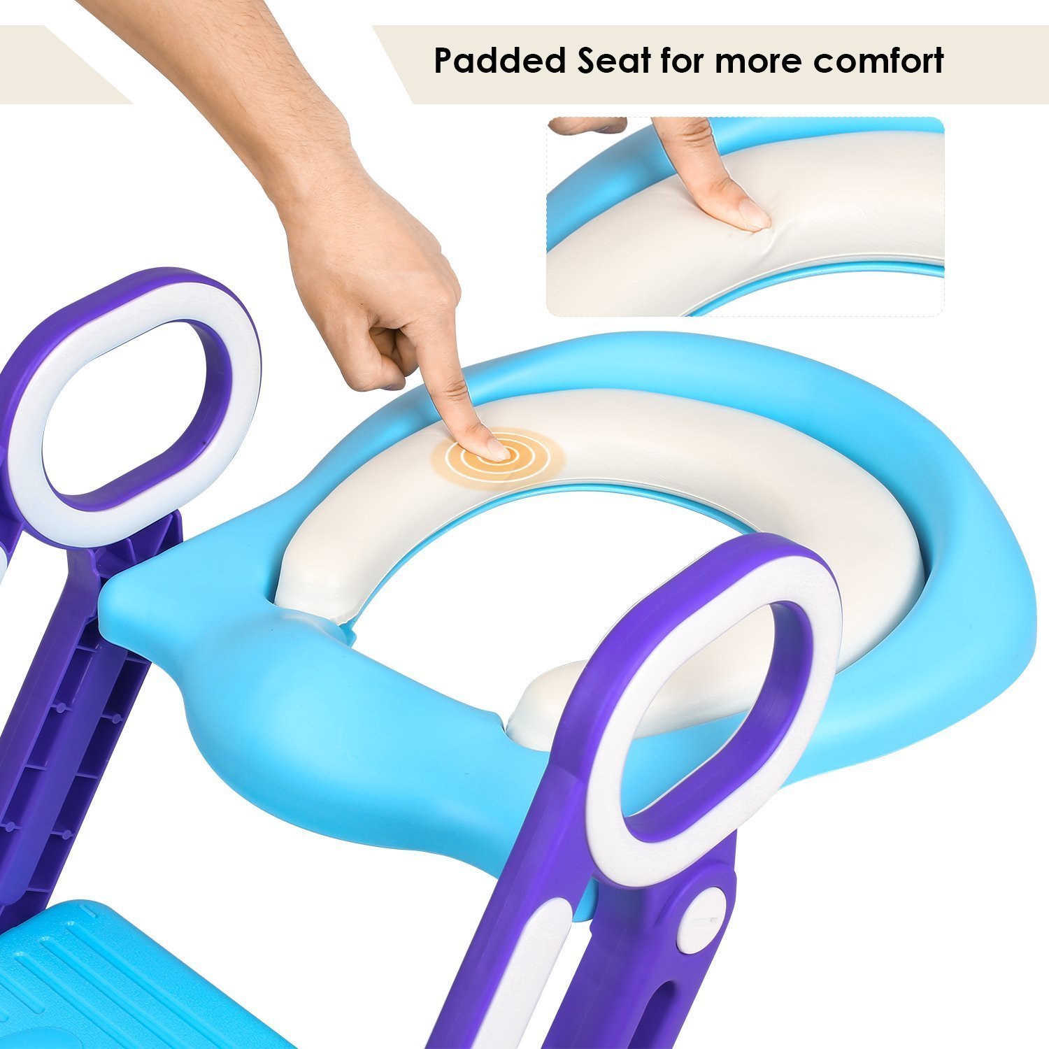 Keplin Pot Abattant Wc Reglable Pour Bebe Kid Reducteur Wc Avec Echelle Marchepied Pour Fille Et Garcon Marchepieds Apprentissage De La Proprete Urshadteb Com