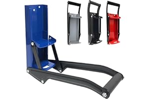 U-BCOO Trituradora de latas de aluminio, 33cl/500 ml, botellas de plástico de cerveza enlatada y refresco, y abridor de tarros, para reciclaje(azul)