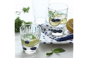 LAV New Artemis 62452 Vaso, Transparente, 340 cc, Set de 6