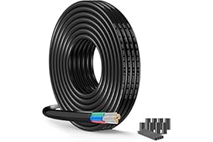 SCHDRA 24AWG 4 Core Electrical Wire - 24 Gauge 0.2mm² Tinned Copper Cable, 26.25FT/8M 300V Low Voltage Flexible & Heat Resistant (5V/12V/24V) for LED Strips, Automotive Wiring