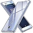 iVoler Cover per Sony Xperia XA2 Ultra, Custodia Trasparente per Assorbimento degli Urti con Paraurti in TPU Morbido, Sottile