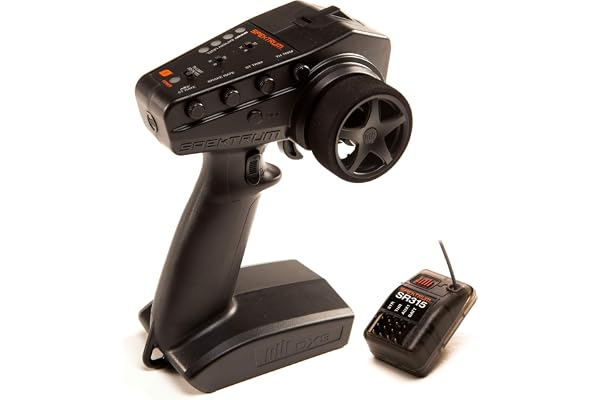Spektrum DX3 SPM2340 Smart 3-kanals sändare med SR315-mottagare