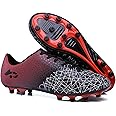 VVPONMEIQS Football Boots Kids,FG/AG Soccer Athletics Training Shoes Men's Women's,Spikes Cleats Football Athletic Sneakers Boys Girls,Competition Trainers Fitness For Adult Youth,30-45 Size