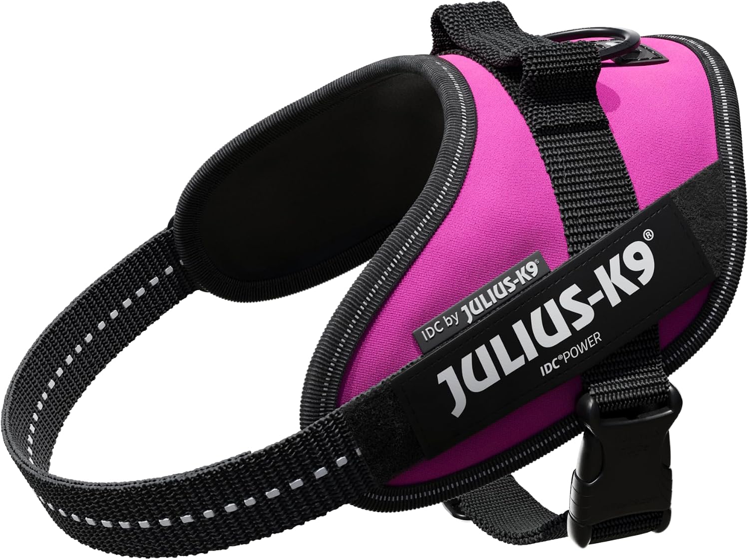 Julius-K9, 16IDC-DPN-M, IDC Powerharness, dog harness, Size: Mini, Dark Pink