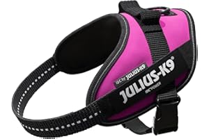 Julius-K9, 16IDC-DPN-M, IDC Powerharness, dog harness, Size: Mini, Dark Pink