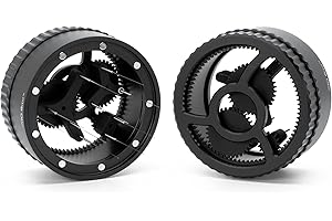 ARO ESPRESSO ARO Orbit PRO™ | Aluminiowe narzędzie Spirograficzne WDT, mechaniczne narzędzie do dystrybucji spinningu dla domowych baristów i profesjonalnych kawiarni, kompatybilne z portafiltrami 58 mm