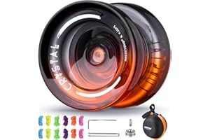 MAGICYOYO Crystal Yoyo K2 JoJo Professional per bambini e principianti, trucco JoJo con minimo e cuscinetti a sfera, Magic Jo Jo Jo per risposta e risposta con 12 corde