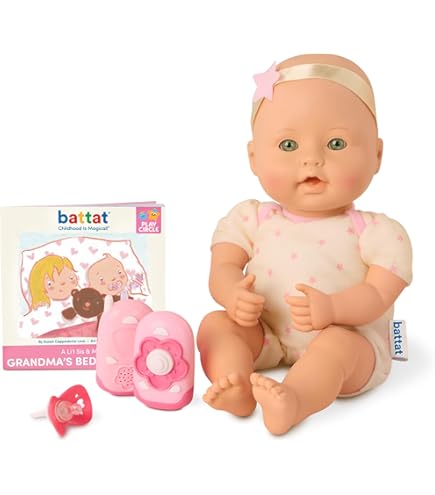 Smoby 251218 - Baby Nurse Doll Buggy Doll - Doll Pram in Baby Nubile Design, Doll Accessories for Dolls up to 42 cm, for Children from 18 Months