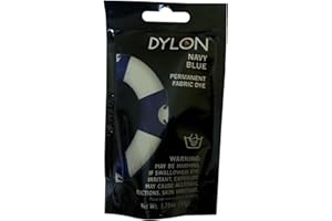 DRITZ Dylon Permanent Fabric Dye 1.75oz-Navy, Blue, 87008
