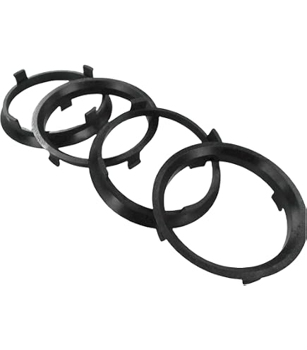 Anelli Centratori Cerchi Auto ABSOPRO - Spaziatori 60.1 A 54.1mm In Alluminio - Set Di 4 Pezzi