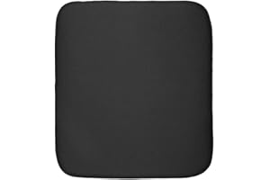 INTERDESIGN iDesign iDry Tapete de cocina, alfombrilla escurreplatos y gruesa de poliéster y microfibra para un secado de platos óptimo, negro/blanco