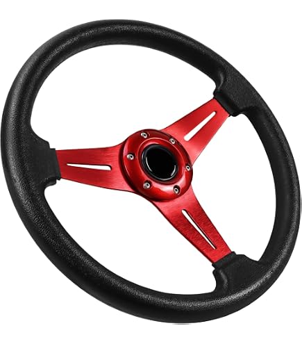 Volante Auto Sportivo In Eco Pelle Simoni Racing X2 Poly Pelle Blu 330 - 2