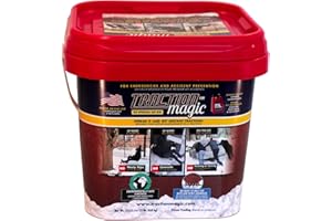 Traction Magic for Snow & Ice Instant grip, No Slip falls on Outdoor Sidewalk Walkway, Free Car Vehicle Driveway, Child Pet Dog paw safe, 100% Salt free -15lb