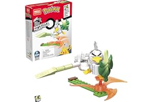 Mattel GVK81 28655 Pokemon Construx Pokémon Sirfetch'D, Multicoloured