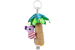 LAMAZE Walla Walla Koala, Clip on Go, Sensory, Pram And Pushchair Newborn Baby Toy with Multi-Colours & Sounds, for Boys & Girls Aged 0 to 24 Months