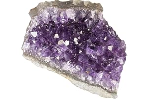 Nupuyai Pierre brute en améthyste naturelle - Décoration de guérison Reiki