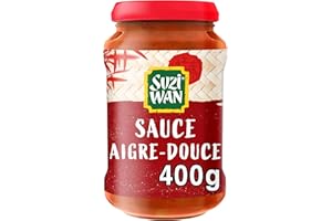 SUZI WAN Sauce pour preparation Aigre Douce et Légumes 400g