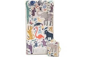 Stokke JetKids CloudSleeper, Animal Family - Inflatable Kids’ Travel Bed - Includes Integrated Pump & Packing Cube - Best for Ages 2+