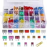 300 Pcs Fusibili Auto Assortiti Kit, Per La Sostituzione di Fusibili per Auto Standard e Mini （2A 3A 5A 7.5A 10A 15A 20A 25A 