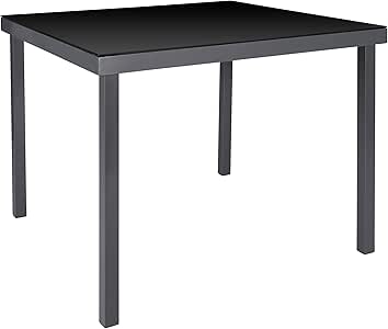 Amazon.de: Ultranatura Gartentisch mit Glasplatte der Serie Korfu