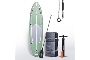 Stand-Up Paddling Board aufblasbar - Stilvoll Sub [7-Jahre Garantie] ultraleichtes SUP-Board | SUP Board Set Halb-Carbon 150kg Allrounder Stand-up Paddle-Board | Standup Paddle Board - FAVVITY