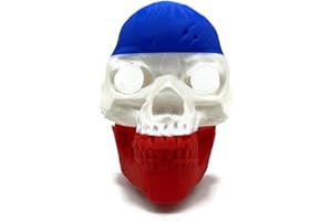 eXODA Cache Attelage Capuchon France Tête de Mort Crâne