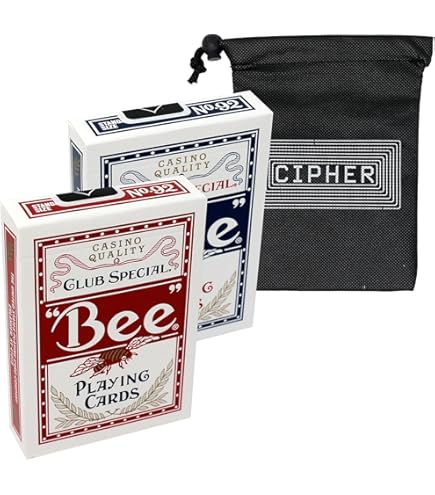 Bee Toy 2 Decks Wynn Icon Jumbo Index Playing Cards Red Wynn