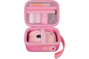 Sofortkamera Kinder Tasche Kompatibel mit GREENKINDER Kinderkamera, Digitalkamera Fall für Esoxofore/ für Gofunly/ für LETSHAHA/ für JPVERLY/ für Hangrui, Lagerung für Druckerpapier- Nur Box - Rosa