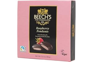 Beech's Raspberry Fondants, 90g - Chocolate-Covered Raspberry Creams