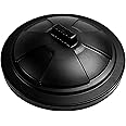 KetoPlastics Replacement Bin Lid with Handle for 80L 85L Dustbin Waste Rubbish Outside Bin - Heavy Duty Lid, Black