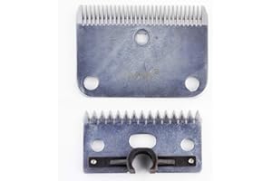 Folk Cuchillas de Recambio para esquiladoras, GTS, Sure-Clip, Tipo Lister tamaño Mediano de 1 o 3 mm de Corte (A- 1 mm de Grosor)