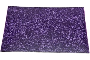 DOPRO Kaish Plaque anti-rayures pour guitare basse 290 x 430 mm Purple Pearl