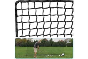 IUZEAI Golf Practice Net Golf Ball Hitting Netting（Net Only）, Heavy Duty Nylon Golf Sports Netting Barrier Nets 10x10ft/10x15ft/10x20ft/10x25ft/10x30ft/10x40ft