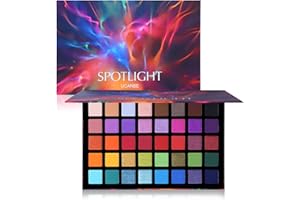 UCANBE Paletas de Sombras de Ojos Profesionales - 40 Coloridas Paletas de Maquillaje Larga Duración - Sombra de Ojos Brillantes y Mate - Crear Belleza