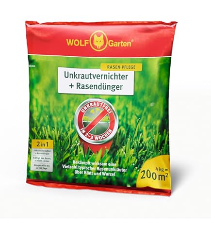 WOLF-Garten Unkrautvernichter plus Rasendnger SQ 250, mehrfarbig :  Amazon.de: Garten