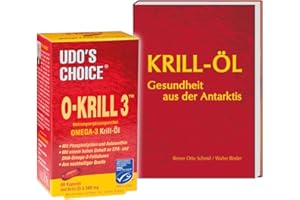 FMD Krillöl von Udo Erasmus, 60 Kapseln + Buch: Krill-Öl, 120 Seiten (Geschenkset - Sie sparen 10 Euro gegenüber Einzelkauf)