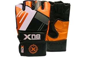 XN8 SPORTS XN8 Boxing MMA Gloves Grappling-Martial Arts-Sparring-Punching Bag-Cage Fighting-Mote Leather Mitts-Combat Training