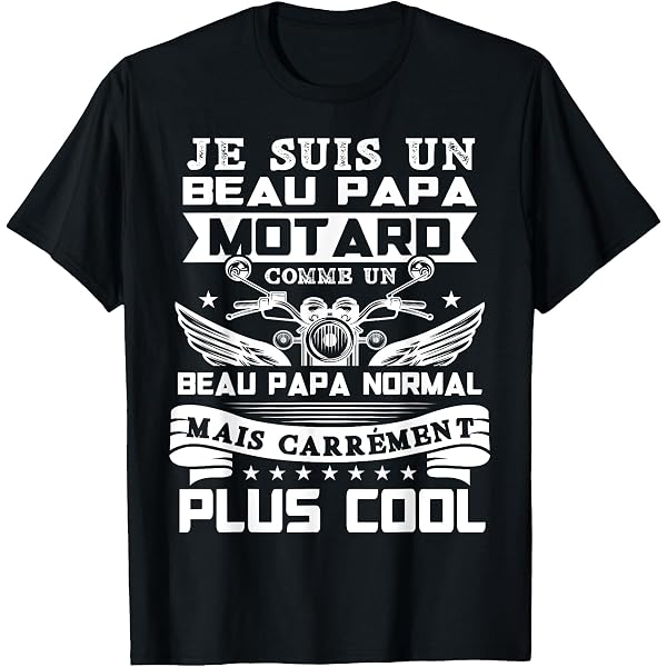T-shirt Motard Homme - Style Vintage Pour Passionnés De Moto - Cadeau Idéal
