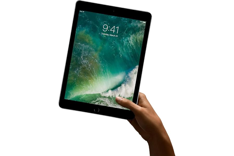 Apple iPad 9.7 (5. Gen) 32GB Wi-Fi + Cellular - Space Grau - Entriegelte (Generalüberholt)