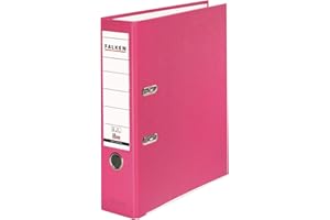 Falken - Classeur Rigide Largeur du dos : 80 mm. breit rose bonbon